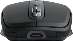 Мышь Logitech MX Anywhere 3S графитовый оптическая 8000dpi silent беспров. BT/Radio USB для ноутбука 5but (910-006935)