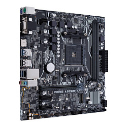 Материнская плата Asus PRIME A320M-K Soc-AM4 AMD A320 2xDDR4 mATX AC`97 8ch(7.1) GbLAN RAID+VGA+HDMI