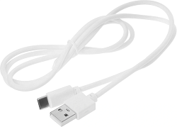Кабель Cactus CS-USB.A.USB.C-1 USB (m)-USB Type-C (m) 1м белый блистер