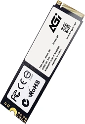 Накопитель SSD AGi PCIe 4.0 x4 2TB AGI2T0G43AI818-CB AI818 M.2 2280