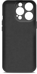Чехол (клип-кейс) BoraSCO для Apple iPhone 15 Pro Microfiber Case черный (72429)