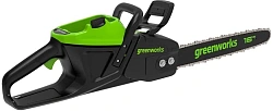 Цепная пила Greenworks 2008907UB аккум. 2300Вт 3.40л.с. дл.шины:16" (40cm) 1аккум. 4Ач ЗУ