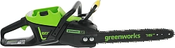 Цепная пила Greenworks GD60CS25 аккум. 2500Вт дл.шины:16" (40cm) (2008907)