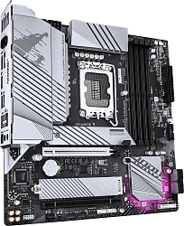 Материнская плата Gigabyte B760M AORUS ELITE WIFI6E GEN5 Soc-1700 Intel B760 4xDDR5 mATX AC`97 8ch(7.1) 2.5Gg RAID+HDMI+DP