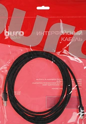 Кабель Buro BU-USB3.2-AC-3MB USB (m)-USB Type-C (m) 3м черный
