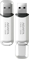 Флеш Диск A-Data 32Gb Classic C906 AC906-32G-RWH USB2.0 белый
