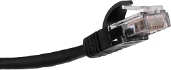 Патч-корд Lanmaster LAN-PCEXT/U5E-5.0-BK UTP RJ-45 мод.-вилка RJ-45 кат.5E 5м черный LSZH