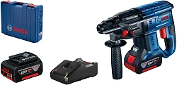 Перфоратор Bosch GBH 180-LI BL Set патрон:SDS-plus уд.:2Дж аккум. (кейс в комплекте)