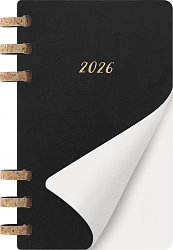 Еженедельник Moleskine SPIRAL Large 130х210мм PP 200стр. спираль черный