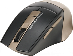 Мышь A4Tech Fstyler FG35 бронзовый/черный оптическая 2000dpi беспров. USB 6but (FG35 BRONZE)