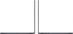 Ноутбук Apple MacBook Air A3114 M3 8 core 16Gb SSD256Gb/10 core GPU 15.3" Liquid Retina (2880x1864) macOS midnight WiFi BT Cam (MC9G4LL/A)