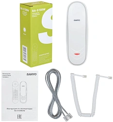 Телефон проводной Sanyo RA-S120W белый