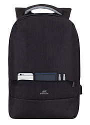 Рюкзак для ноутбука 15.6" Riva 7562 черный полиэстер (7562 BLACK)