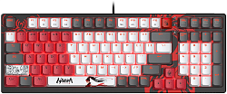 Клавиатура A4Tech S98 Naraka механическая черный/красный USB for gamer LED кабель 1.8м