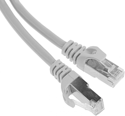 Патч-корд Premier PP6-0.5M 10000Гбит/с FTP 4 пары cat.6 CCA molded 0.5м серый RJ-45 (m)-RJ-45 (m)