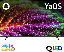 Телевизор QLED BBK 65" 65LED-9220/UTS2C (B) Яндекс.ТВ Frameless черный 4K Ultra HD 60Hz DVB-T2 DVB-C DVB-S2 USB WiFi Smart TV (RUS)