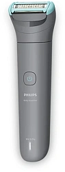 Триммер Philips Series 3000 BG3485/15 серый/бирюзовый (насадок в компл:3шт)