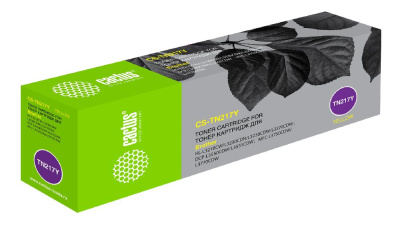 Картридж лазерный Cactus CS-TN217Y TN-217Y желтый (2300стр.) для Brother HL3230/DCP3550/MFC3770 без чипа
