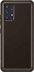Чехол (клип-кейс) Samsung для Samsung Galaxy A32 Soft Clear Cover черный (EF-QA325TBEGRU)
