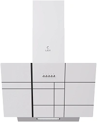 Вытяжка каминная Lex Moza 600 R1 белый управление: кнопочное (1 мотор)