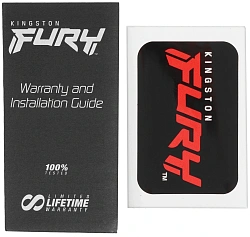 Память DDR5 16GB 7200MHz Kingston KF572C38RW-16 Fury Beast RTL Gaming PC5-57600 CL38 DIMM 288-pin 1.45В single rank с радиатором Ret