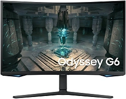 Монитор Samsung 32" Odyssey G3 S32BG650EMXUE черный VA LED 1ms 16:9 HDMI M/M полуматовая HAS Piv 2500:1 350cd 178гр/178гр 2560x1440 240Hz DP WQ USB 5.3кг