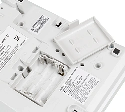 Телефон проводной Panasonic KX-TS2365RUW белый