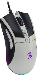 Мышь A4Tech Bloody W90 Max белый/черный оптическая 10000dpi USB 10but (W90 MAX PANDA)