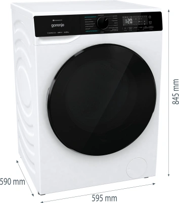 Стиральная машина Gorenje WD2PA1X64ADAAW/C класс: A++ загр.фронтальная макс.:10.5кг (с сушкой) белый инвертер