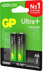 Батарея GP Ultra Plus Alkaline 15AUPA21-2CRSBNN4 AA (4шт) блистер