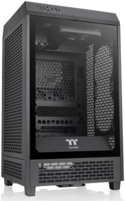 Корпус Thermaltake The Tower 200 черный без БП miniITX 6x120mm 4x140mm 2xUSB3.0 audio bott PSU