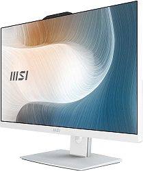 Моноблок MSI Modern AM242TP 1M-2415XRU 23.8" Full HD Touch Core 5 120U (1.4) 16Gb SSD512Gb Graphics без ОС GbitEth WiFi BT 120W клавиатура мышь Cam белый 1920x1080