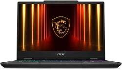 Ноутбук MSI Cyborg 15 B2RWEKG-272XRU Core 5 210H 16Gb SSD512Gb NVIDIA GeForce RTX5050 8Gb 15.6" IPS FHD (1920x1080) FreeDOS black WiFi BT Cam (9S7-15Q342-272)