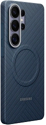 Чехол (клип-кейс) Samsung для Samsung Galaxy S26 Ultra Carbon Magnet Case with MagSafe темно-синий (EF-KS948SCEGRU)