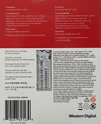 Накопитель SSD WD Original PCIe 3.0 x4 500GB WDS500G1R0C Red SN700 M.2 2280