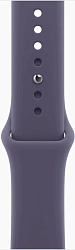 Смарт-часы Apple Watch Series 11 A3333 46мм OLED корп.серебристый Sport Band рем.фиолетовый разм.брасл.:M/L (MEVA4AF/A)