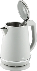 Чайник электрический Haier HK-502 1.5л. 3000Вт серый корпус: нерж.сталь/пластик (TD0029960RU)