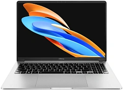 Ноутбук Infinix Inbook Y4 Max YL613 Core i5 1334U 16Gb SSD512Gb Intel Iris Xe graphics 16" IPS FHD (1920x1200) FreeDOS silver WiFi BT Cam (71008302608)