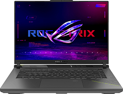 Ноутбук Asus ROG Strix G16 G614PM-TS175 Ryzen 9 8940HX 16Gb SSD512Gb NVIDIA GeForce RTX 5060 8Gb 16" IPS WQXGA (2560x1600) без ОС grey WiFi BT Cam (90NR0KW8-M00970)
