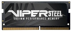 Память DDR4 16GB 2400MHz Patriot PVS416G240C5S Viper Steel RTL PC4-19200 CL15 SO-DIMM 260-pin 1.2В Ret