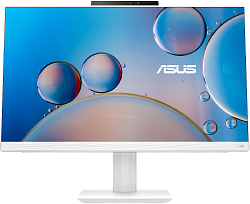 Моноблок Asus A5402WVAR-WPC0010 23.8" Full HD Core 3 100U (1.2) 8Gb SSD512Gb Graphics CR без ОС GbitEth WiFi BT 120W клавиатура мышь Cam белый 1920x1080