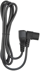 Шнур питания Hyperline PWC-IEC13A-IEC14-1.8-BK C13-С14 проводник.:3x0.75мм2 1.8м 250В 10А (упак.:1шт) черный