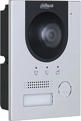 Видеопанель Dahua DHI-VTO2202F-P цветной сигнал CMOS цвет панели: серебристый