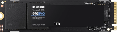 Накопитель SSD Samsung PCIe 4.0 x4 1TB MZ-V9E1T0B/AM 990 EVO M.2 2280