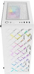 Корпус Azza Spectra белый без БП ATX 7x120mm 2x140mm 2xUSB2.0 1xUSB3.0 audio bott PSU