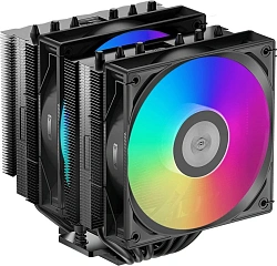Устройство охлаждения(кулер) PcCooler RT620 ARGB Soc-AM5/AM4/1151/1200/2066/1700 черный 4-pin 34.9dB Al+Cu 265W Ret (RT620-BKAWXX-GL)