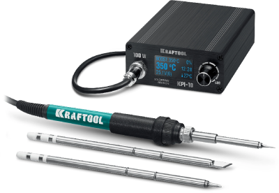 Паяльная станция Kraftool KPI-10 электрич. 100Вт макс.t=480 (55343)