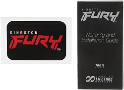 Память DDR4 32GB 3200MHz Kingston KF432C16BB2A/32 Fury Beast RGB RTL Gaming PC4-25600 CL16 DIMM 288-pin 1.35В dual rank с радиатором Ret