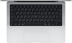 Ноутбук Apple MacBook Pro A2442 M1 Pro 10 core 16Gb SSD1Tb/16 core GPU 14.2" Liquid Retina XDR (3024x1964) macOS silver WiFi BT Cam (MKGT3RU/A)