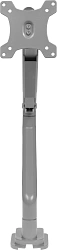 Кронштейн для мониторов Ultramounts UM708 серебристый 17"-32" макс.9кг крепление к столешнице поворот и наклон